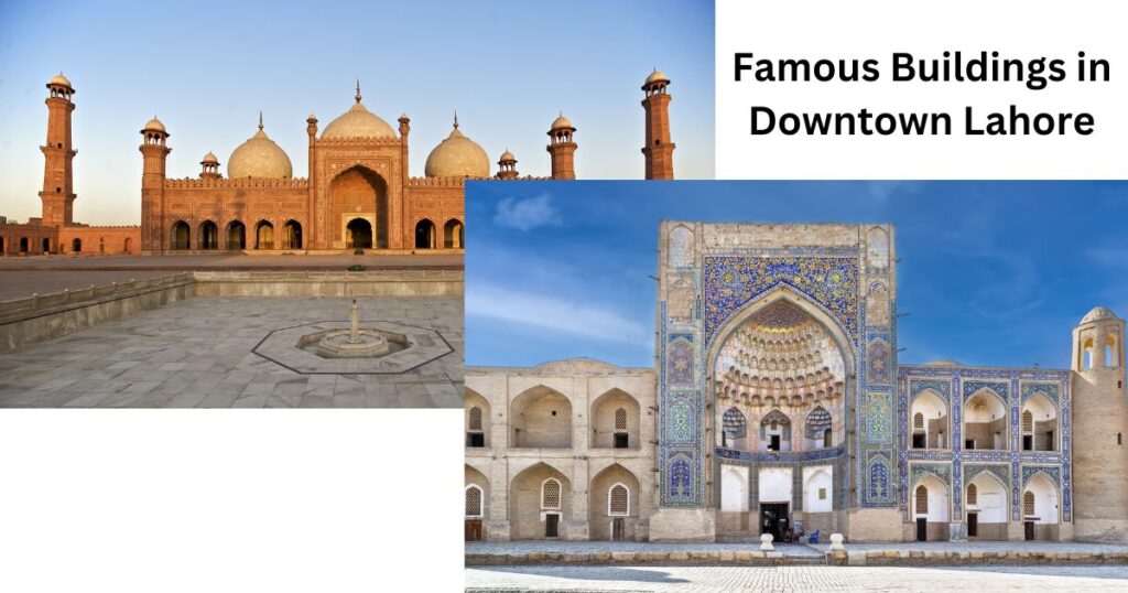 buildings in downtown lahore